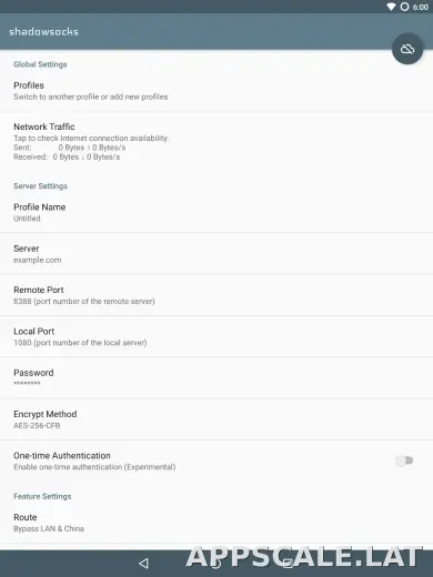 Shadowsocks скриншот 5